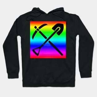 Western Era - Pick Axe and Shovel Hoodie